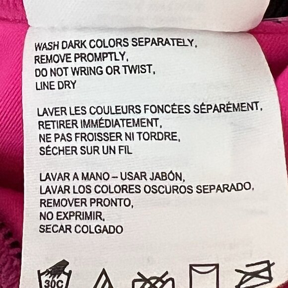 SPEEDO Fragments Drill Back PowerFlex Pink Swimsuit Women's size 10 / 36 NWT - Picture 13 of 14